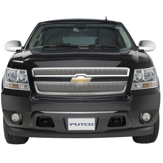 Bolt on Liquid Mesh Grilles <br> 07-14 Chevy Suburban Tahoe Avalanche