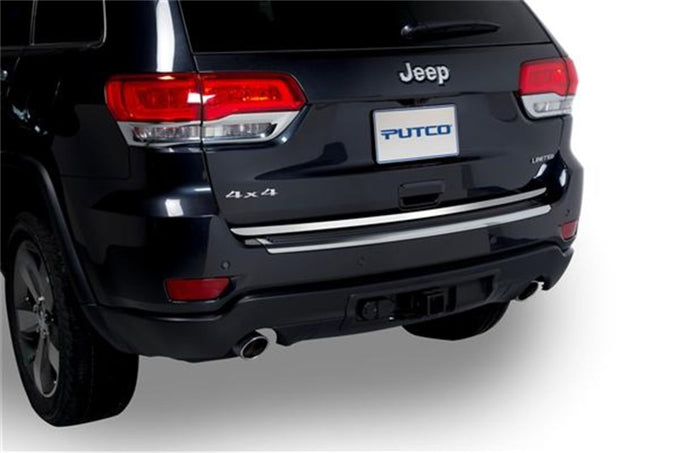Stainless Steel Tailgate Accent Tailgate Accents <br> 11-17 Jeep Grand Cherokee