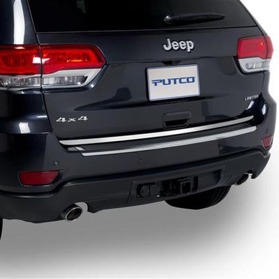 Stainless Steel Tailgate Accent Tailgate Accents <br> 11-17 Jeep Grand Cherokee