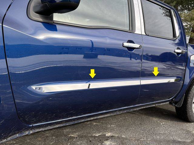 4Pc Stainless Steel Side Accent Trim <br>22-24 Nissan Frontier