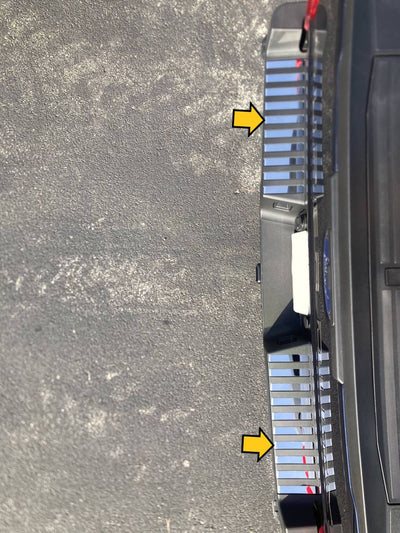20Pc Stainless Steel Rear Bumper Trim <br>23-24 Ford Super Duty