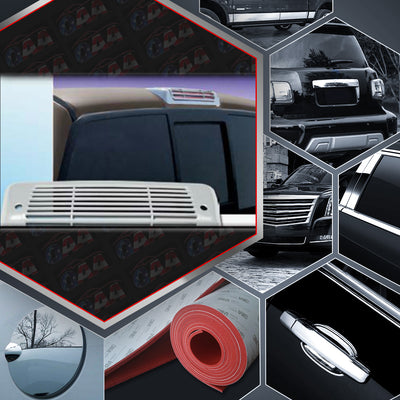 Chrome ABS Plastic Brake Light Bezel<br>04-07 Ford F-150