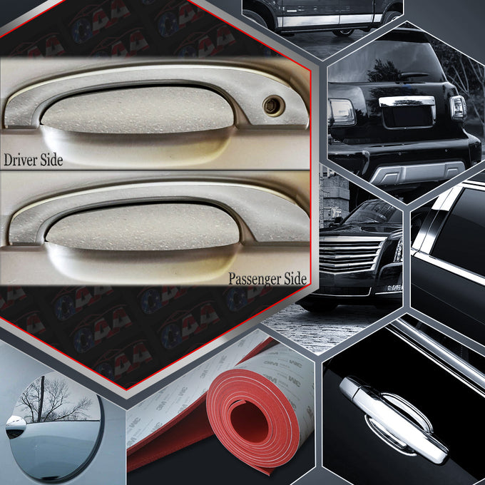 8pcs Stainless Steel Door Handle Accent Trim<br>00-08 Jaguar S-Type
