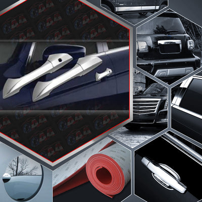 8pcs Chrome ABS Plastic Door Handle Cover<br>03-07 Honda Accord