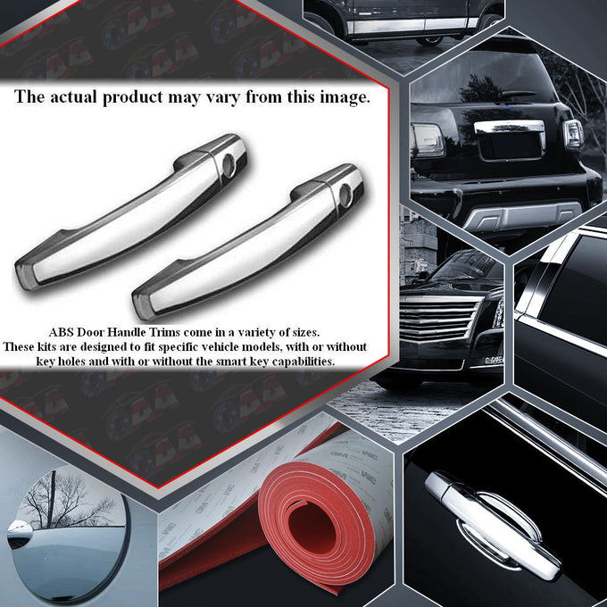 4pcs Chrome Plated Door Handle Cover Kit<br>08-10 Dodge Challenger