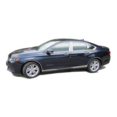 8pcs Chrome ABS Plastic Door Handle Cover<br>14-20 Chevy Impala, 2016 Malibu Limited,