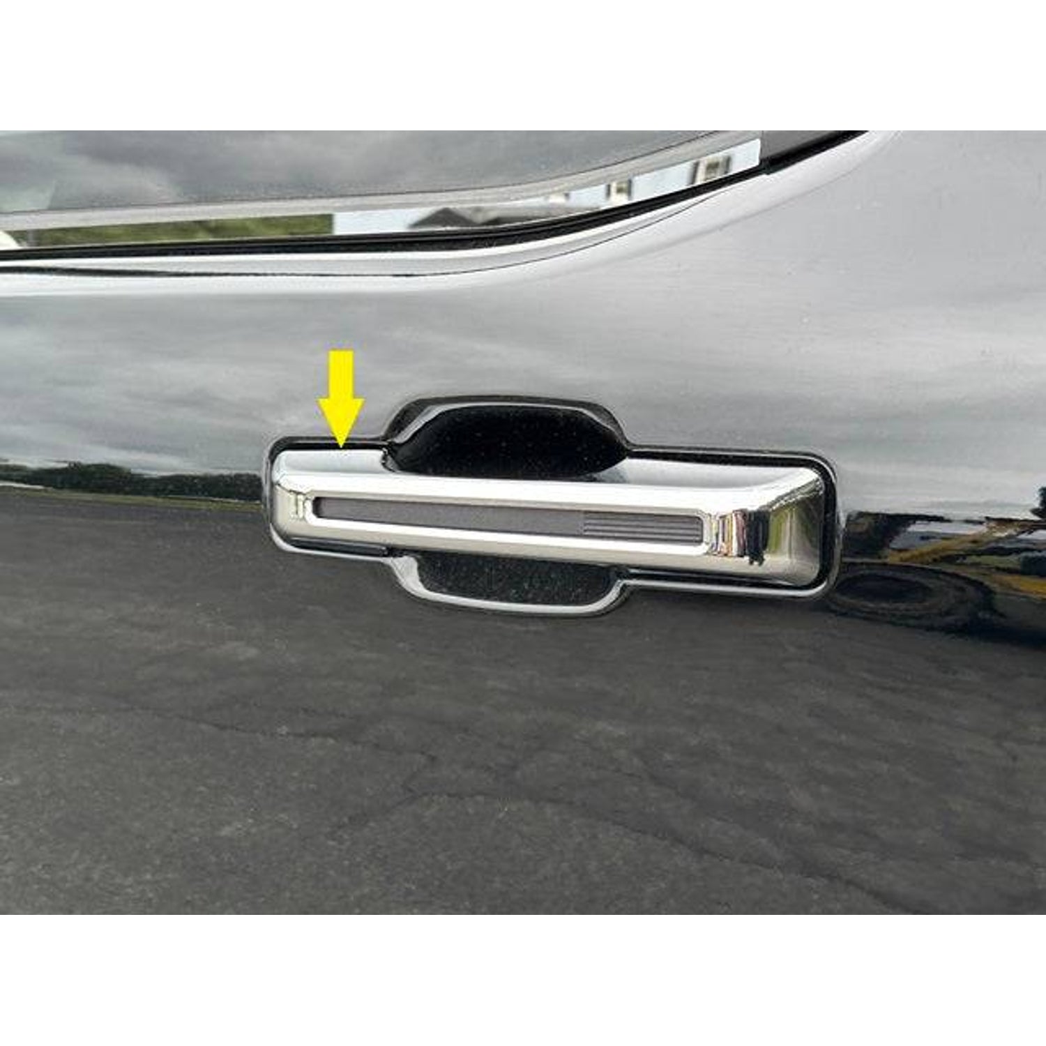 4Pc Chrome ABS Door Handle Cover <br>22-24 Ford Maverick