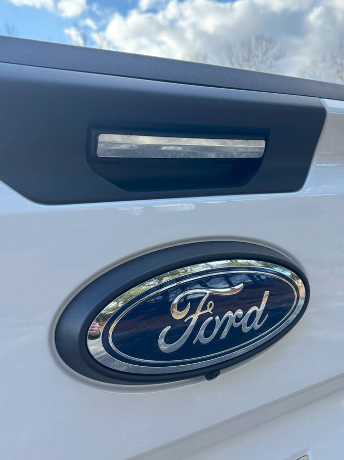 1Pc Stainless Tailgate Handle Trim <br>24-25 Ford Ranger