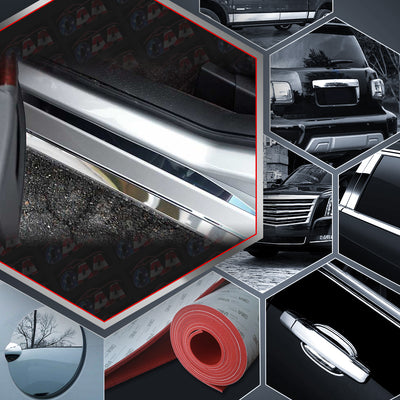 4pcs Stainless Steel Door Sill trim<br>04-09 Cadillac SRX