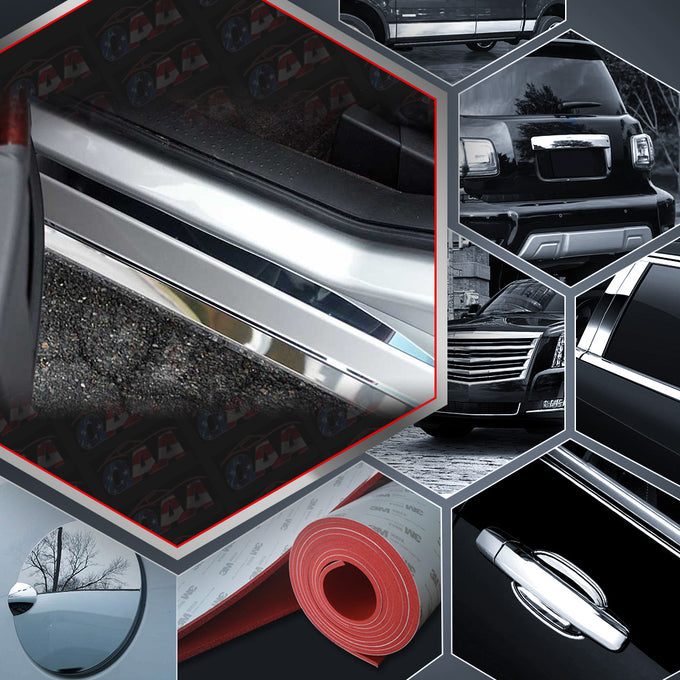 4pcs Stainless Steel Door Sill trim<br>04-09 Cadillac SRX