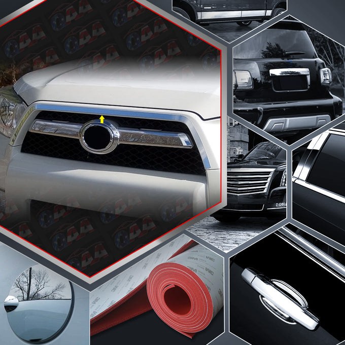 Stainless Steel Front Bumper Trim<br>10-13 Toyota 4Runner