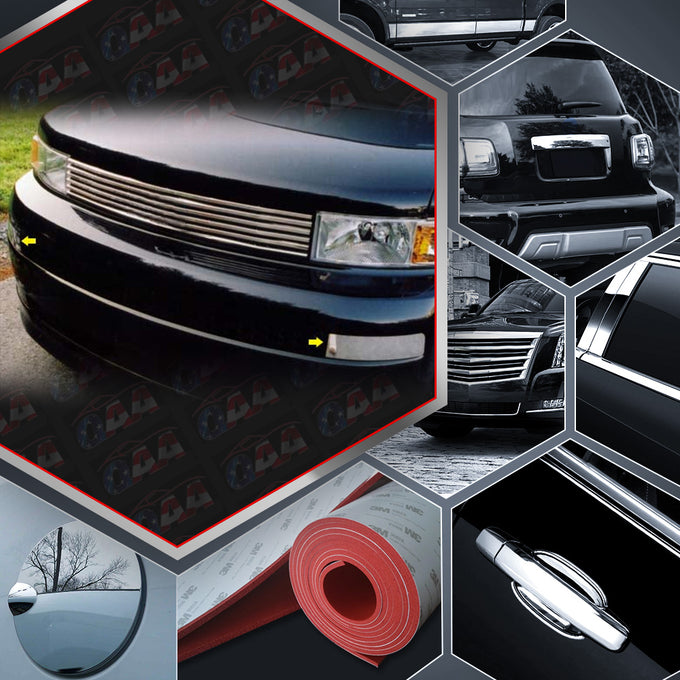 2pcs Stainless Steel Front Bumper Trim<br>2004 Scion xB