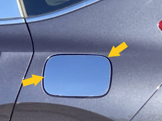 1Pc Stainless Gas Cap Door Trim <br>09-15 Honda CR-V