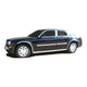 Stainless Steel Gas Door Cover Trim<br>05-10 Chrysler 300, 05-08 Dodge Magnum