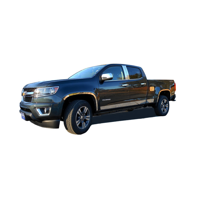 Stainless Steel Gas Door Cover Trim<br>15-22 Chevy Colorado