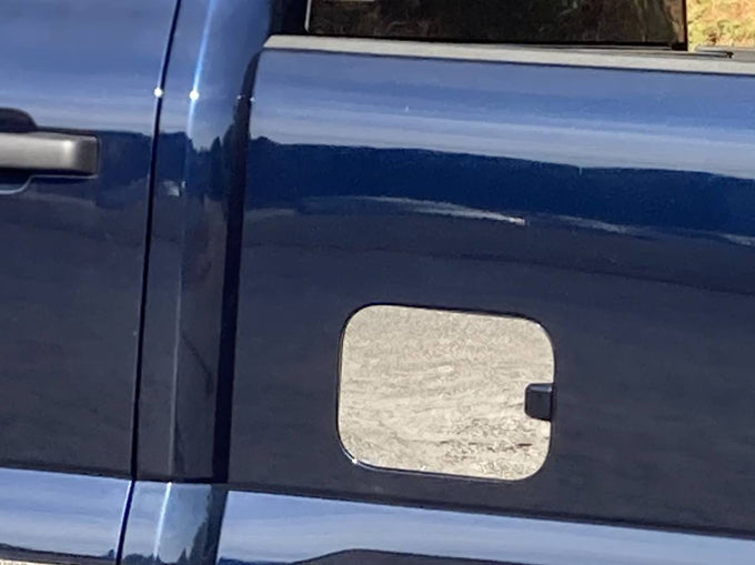 1Pc Stainless Gas Cap Door Trim <br>23-24 Ford Super Duty