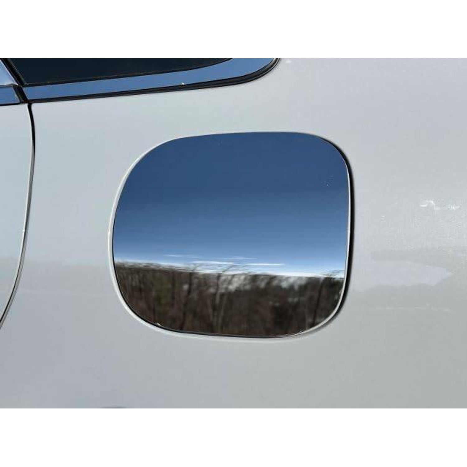 1Pc Stainless Gas Cap Door Trim <br>21-2027 Kia K5