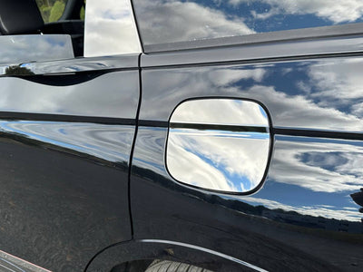 1Pc Stainless Gas Cap Door Trim <br>24-25 Lincoln Nautilus