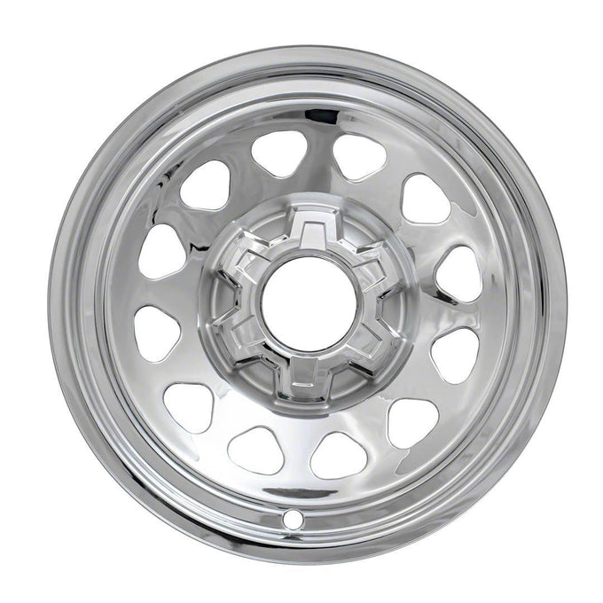 4Pc Chrome ABS Wheel Cover Hub Cap <br>19-23 Chevy Silverado WT
