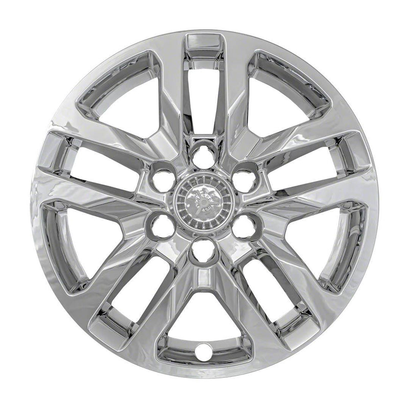 4Pc Chrome Plated ABS Wheel Cover Hub Cap <br>19-23 Chevy Silverado RST, LTZ