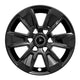 4Pc Gloss Black ABS Wheel Cover Hub Cap <br>19-23 Chevy Silverado LT