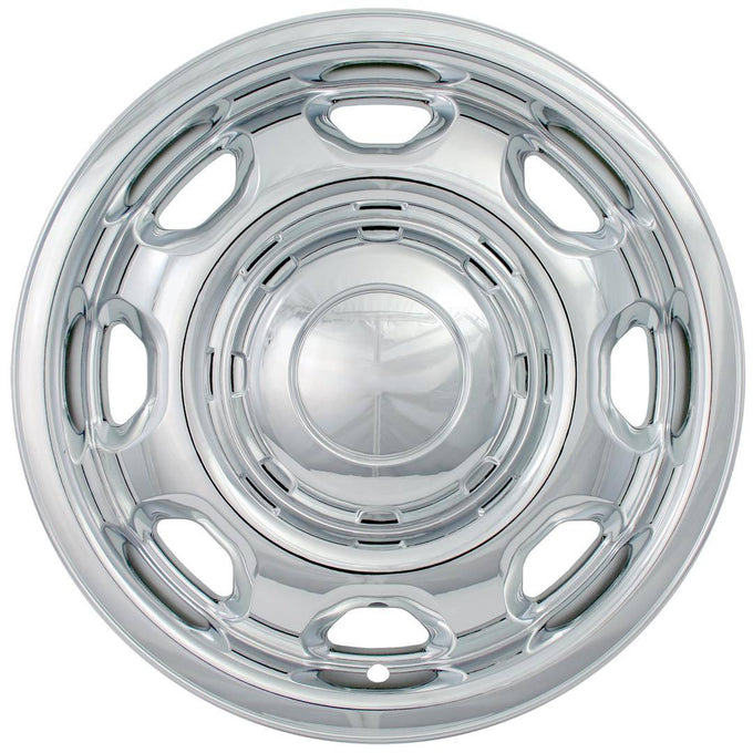 4Pc Chrome ABS Wheel Cover Hub Cap <br>21-24 Ford F-150 XL