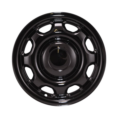 4Pc Gloss Black ABS Wheel Cover Hub Cap <br>21-24 Ford F-150 XL