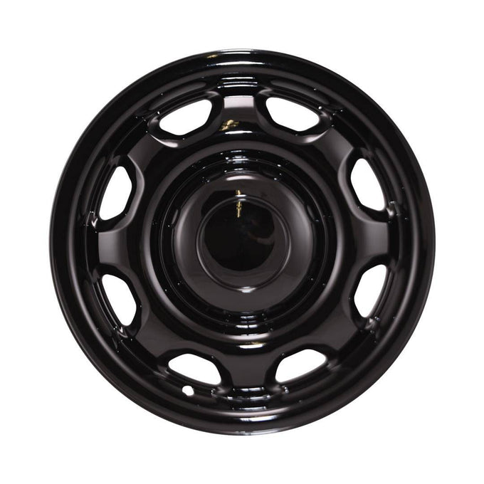 4Pc Gloss Black ABS Wheel Cover Hub Cap <br>21-24 Ford F-150 XL