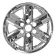 4Pc Chrome ABS Wheel Cover Hub Cap <br>21-24 Ford F-150 XLT