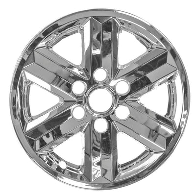 4Pc Chrome ABS Wheel Cover Hub Cap <br>21-24 Ford F-150 XLT