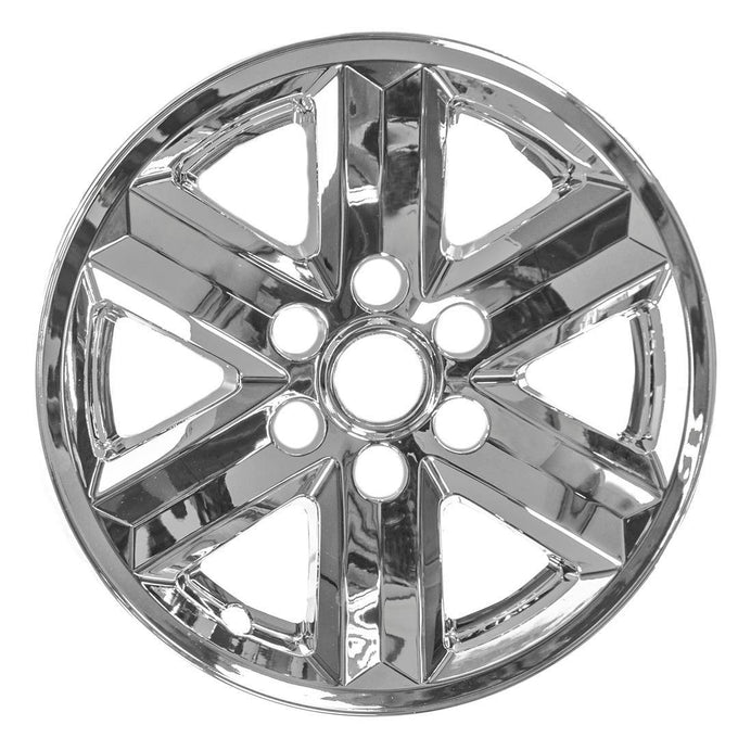 4Pc Chrome ABS Wheel Cover Hub Cap <br>21-24 Ford F-150 XLT
