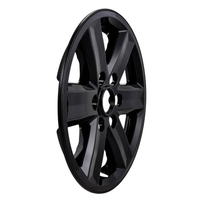 4Pc Gloss Black ABS Wheel Cover Hub Cap <br>21-24 Ford F-150 XLT