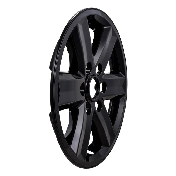 4Pc Gloss Black ABS Wheel Cover Hub Cap <br>21-24 Ford F-150 XLT