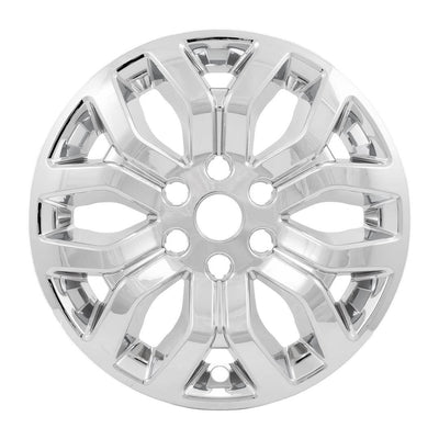4Pc Chrome ABS Wheel Cover Hub Cap <br>21-24 Ford F-150 Lariat, King Ranch
