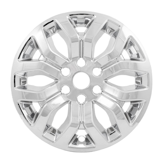 4Pc Chrome ABS Wheel Cover Hub Cap <br>21-24 Ford F-150 Lariat, King Ranch