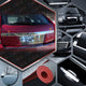 2pcs Stainless Steel License Bar Extension Trim<br>10-14 Cadillac CTS Wagon