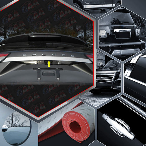 Stainless Steel License Bar, Above Plate Accent Trim<br>20-23 Ford Escape