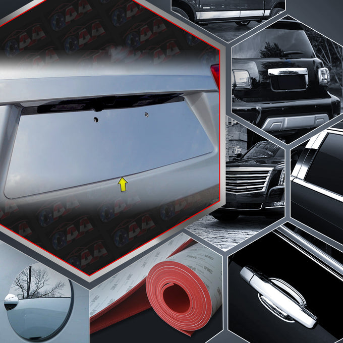 Stainless Steel License Plate Bezel <br>16-20 Kia Sorento