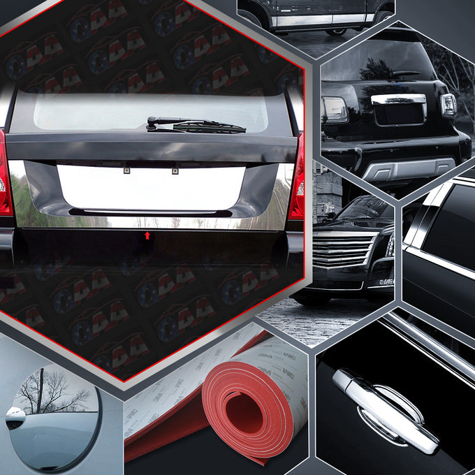 Stainless Steel License Plate Surround Trim<br>07-12 Dodge Caliber