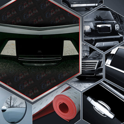 2pcs Stainless Steel License Plate Surround Trim<br>18-19 Cadillac XTS