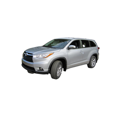 2pcs Chrome ABS Plastic Mirror Cover<br>14-23 Toyota 4Runner, 14-19 Highlander
