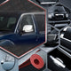 2pcs Chrome ABS Plastic Mirror Cover<br>05-21 Nissan Frontier, 05-11 Pathfinder