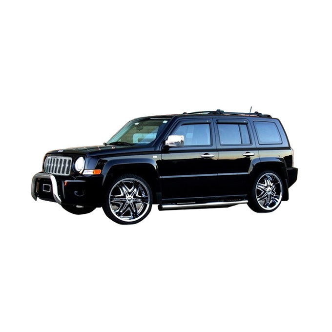 2pcs Chrome ABS Plastic Mirror Cover Set<br>07-17 Jeep Patriot