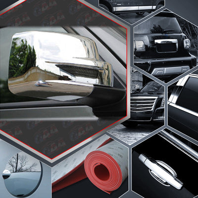 2pcs Chrome ABS Plastic Mirror Cover Set<br>07-17 Jeep Patriot