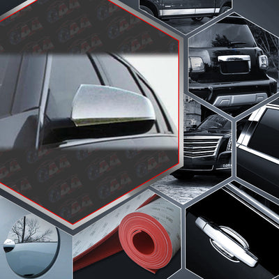 2pcs Chrome ABS Plastic Mirror Cover Set<br>10-16 Cadillac SRX