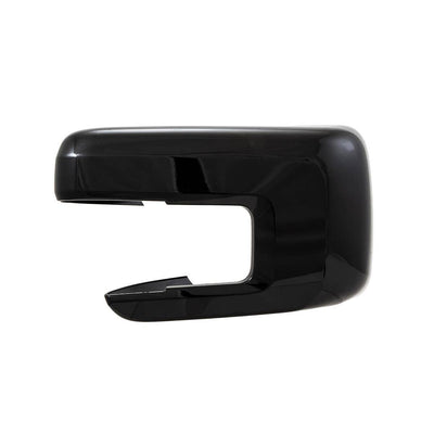 2Pc Gloss Black ABS plastic Mirror Cover <br>21-24 Ford F-150