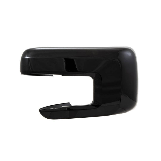 2Pc Gloss Black ABS plastic Mirror Cover <br>21-24 Ford F-150