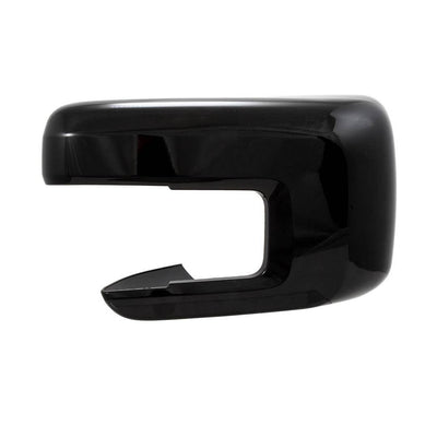 2Pc Gloss Black ABS plastic Mirror Cover <br>21-24 Ford F-150