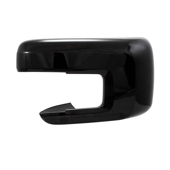 2Pc Gloss Black ABS plastic Mirror Cover <br>21-24 Ford F-150