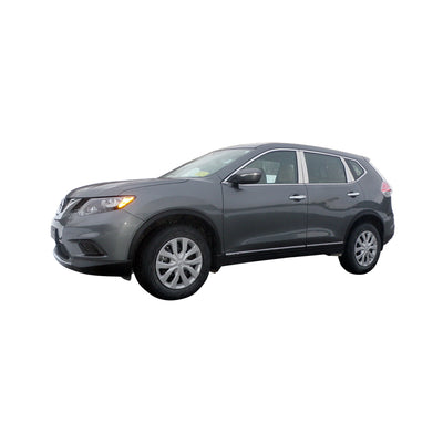 4pcs Stainless Steel Body Molding Insert Trim<br>14-20 Nissan Rogue